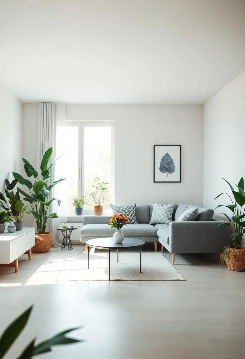 Transform Your Apartment Living Room into a Serene Oasis with Indoor Plants