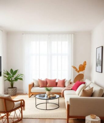 Embrace Elegance: Transform Your Space with a Modern Boho Rattan Living Room Embrace Elegance: Transform Your Space with a Modern Boho Rattan Living Room