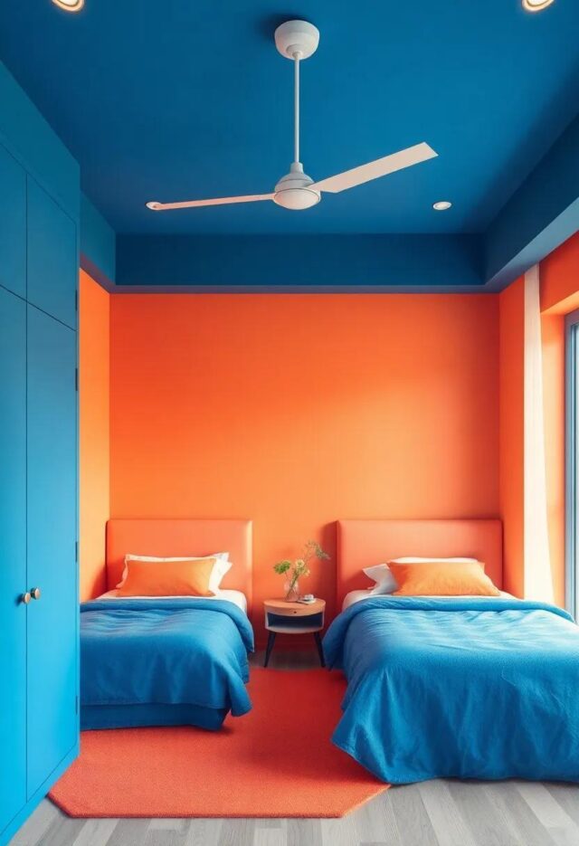 Transform Your Space: Embracing Bold Colors in Bedroom Interior Design