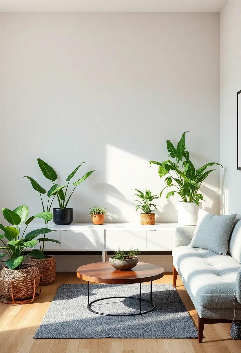 Design ‍a Zen⁢ Corner ​with Minimalist Plant Displays and Decor