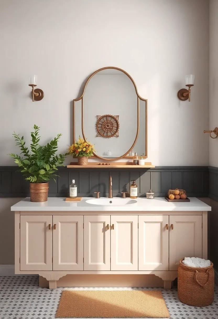 Vintage Vibes: Incorporating Antique Elements ⁤in Bathroom Decor