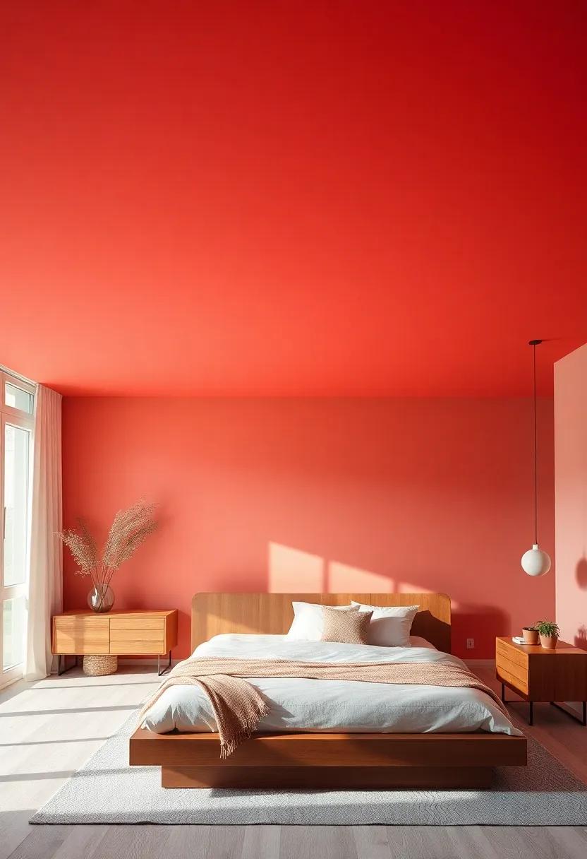 Colorful Ceilings: A Unique Perspective on​ Bedroom Design