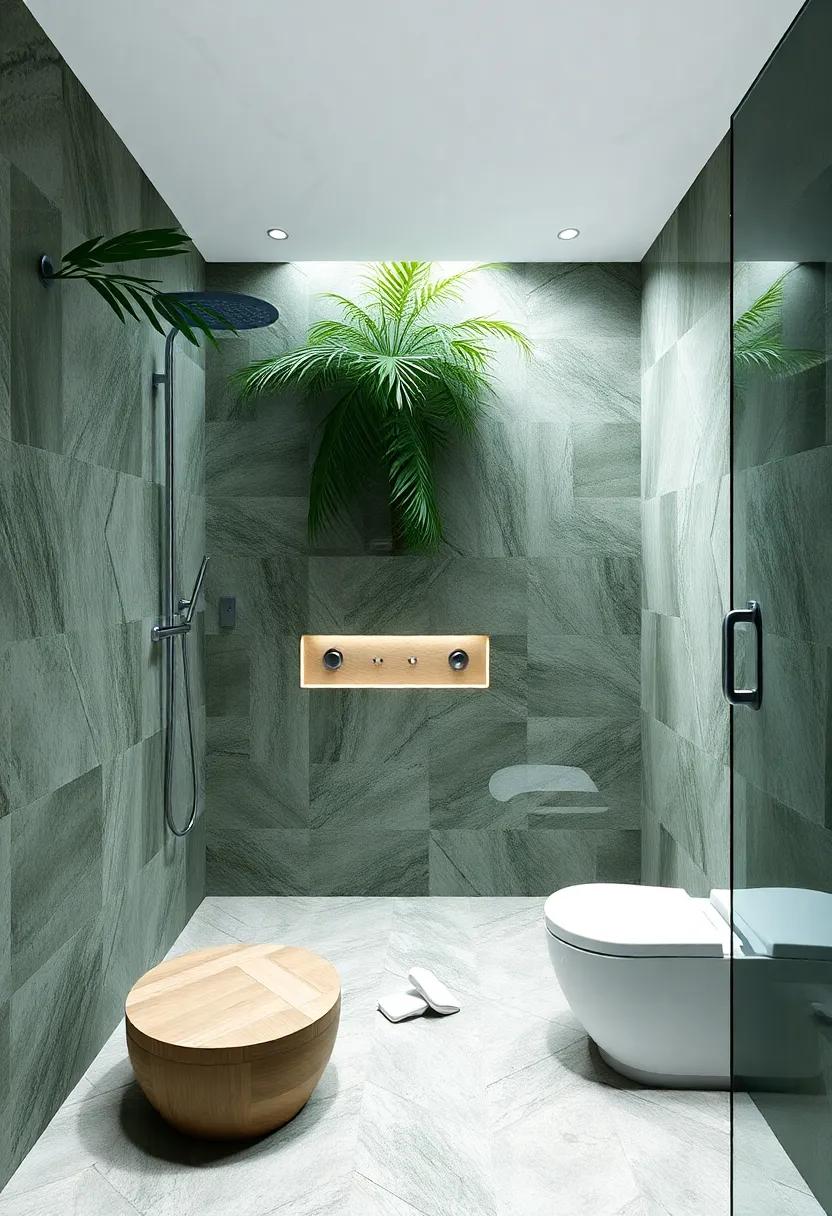 Shower Spaces: Transforming Showers into Relaxing Rainforest Experiences