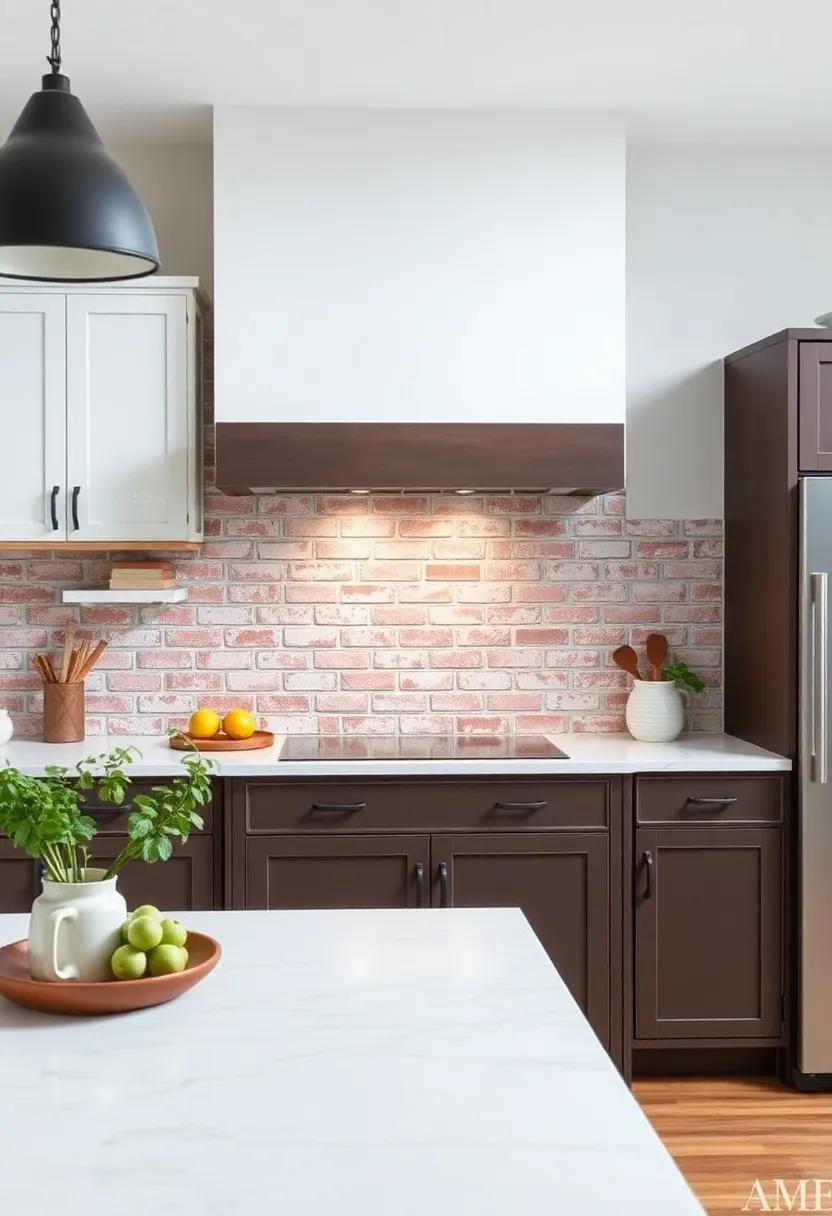 creating Stunning Visual Focal Points with Brick Backsplashes