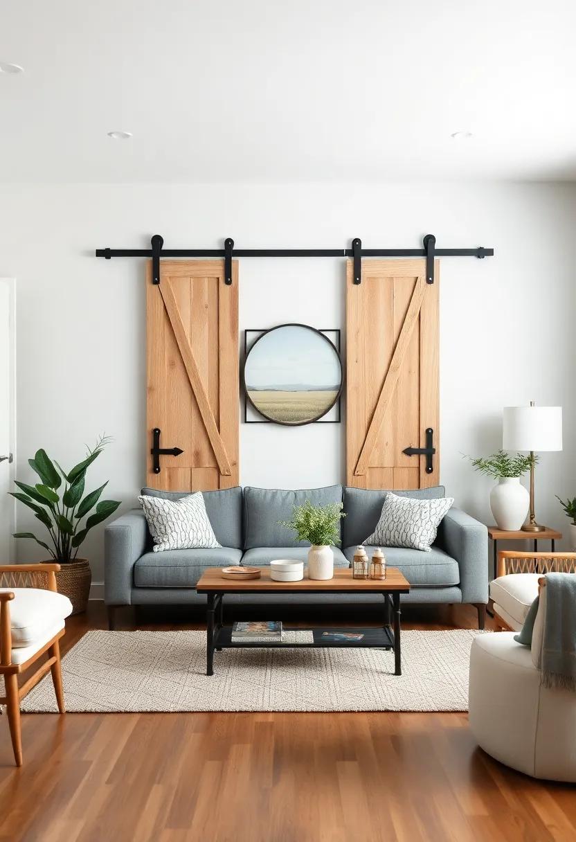 Frame Your Space with Stylish Barn Doors for a Rustic ‍Element