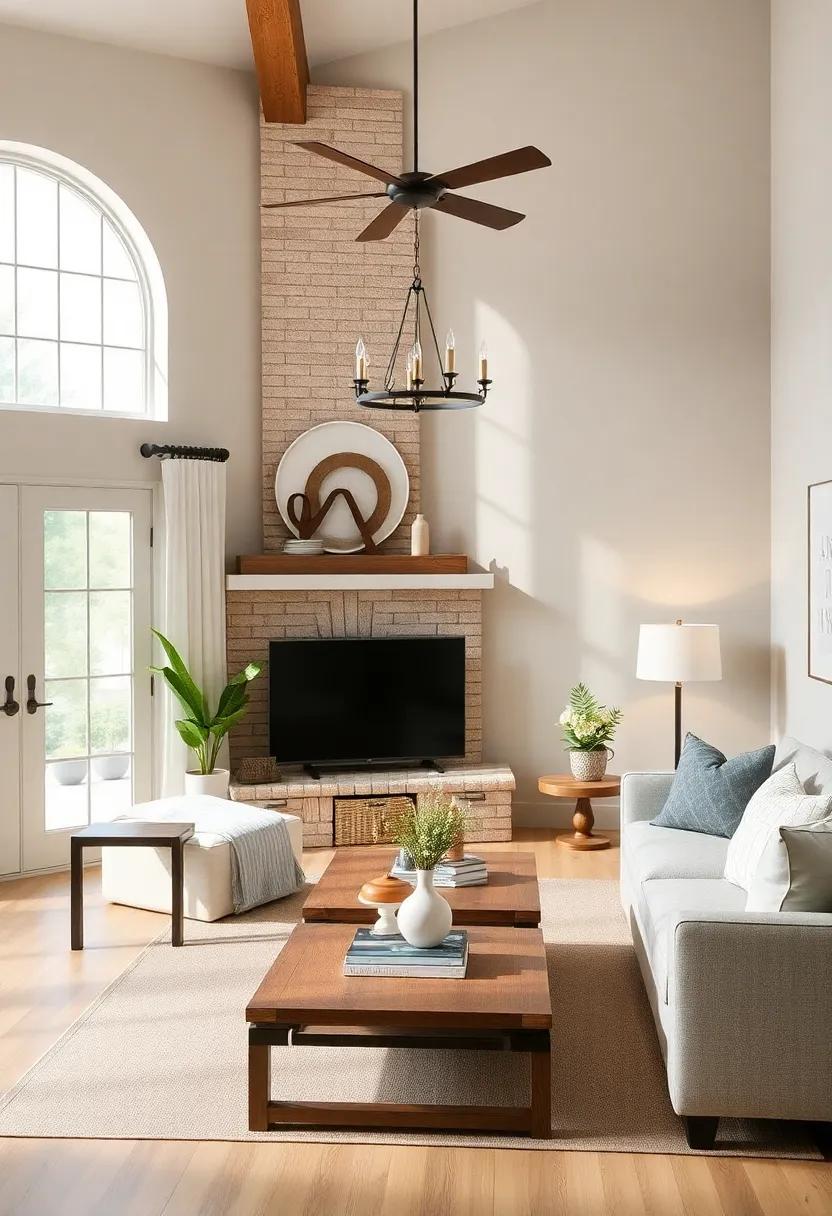 Enchanting Neutral Shades That ⁢Embrace Rustic⁤ Charm In Farmhouse Living Rooms