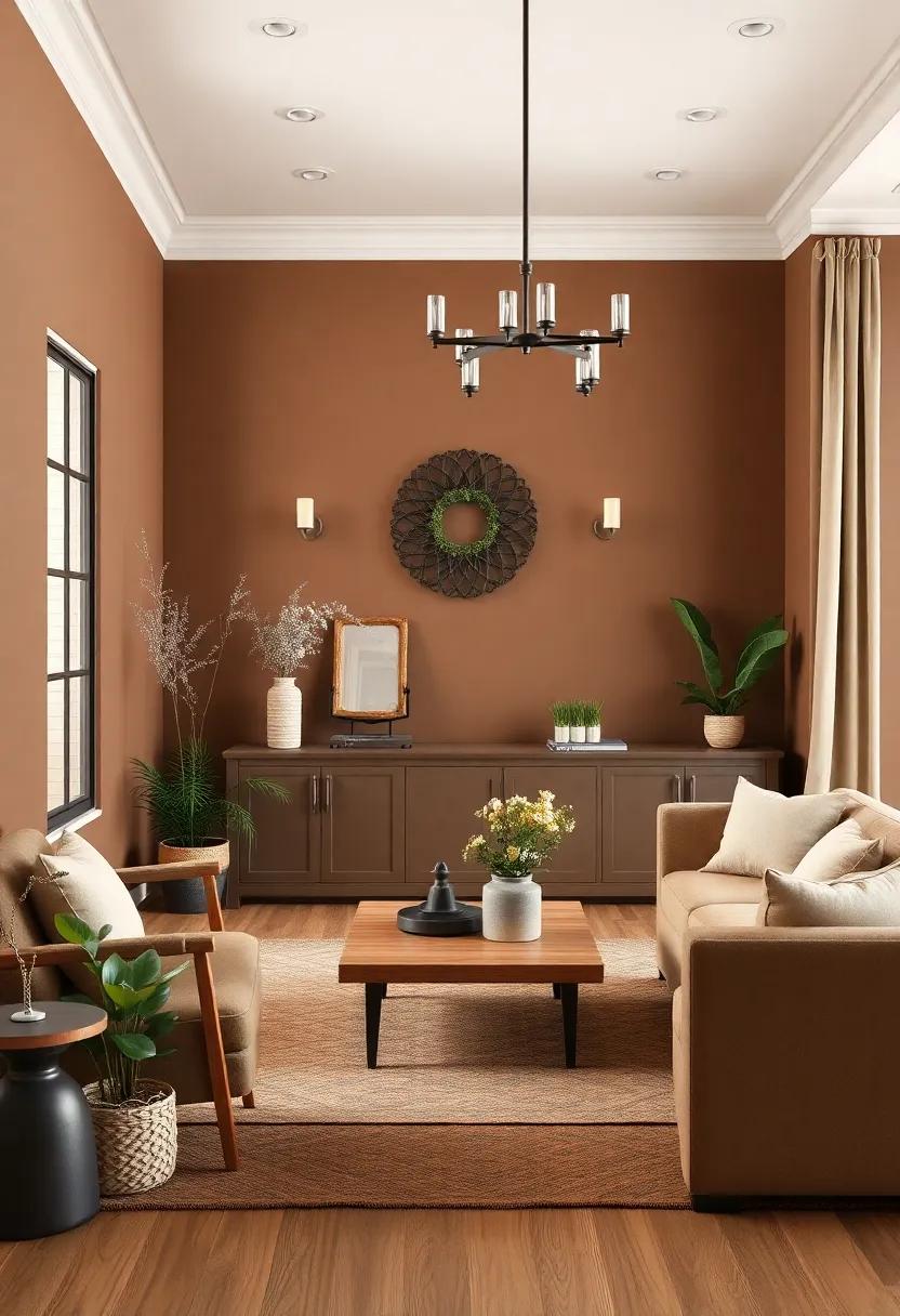 rich Chocolate Browns That create A Luxuriously Cozy Environment