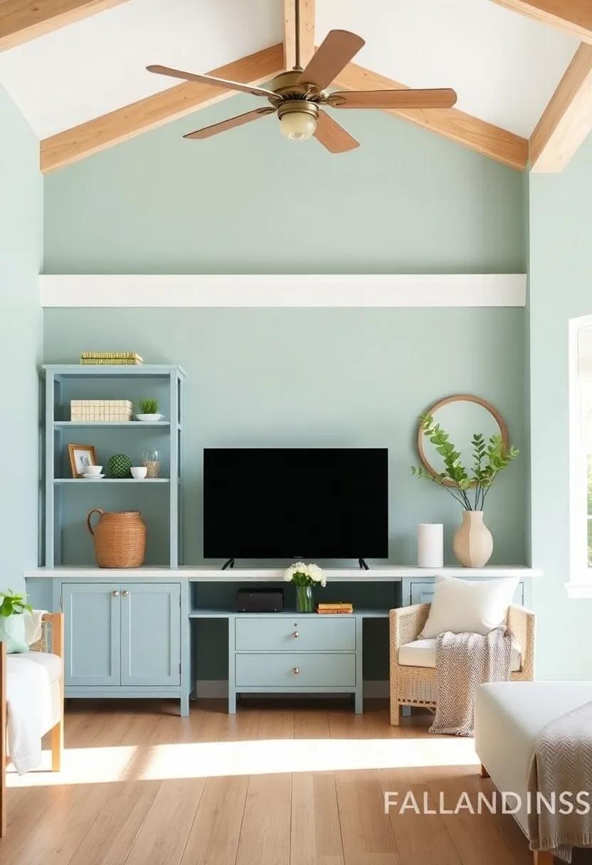 Light Pastel‍ Blues⁢ And Greens For A Refreshing Coastal Farmhouse Feel