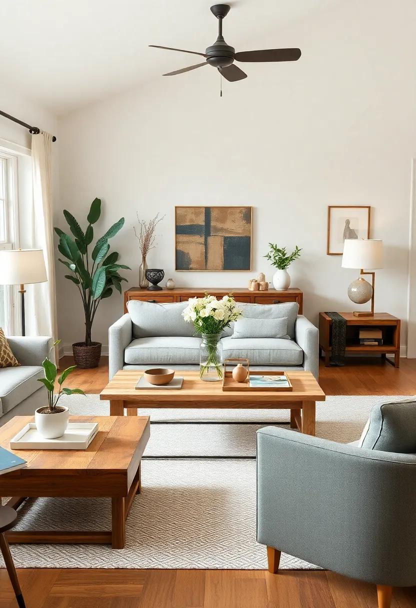 Artful⁢ Arrangements: Styling Your Wooden Coffee Table