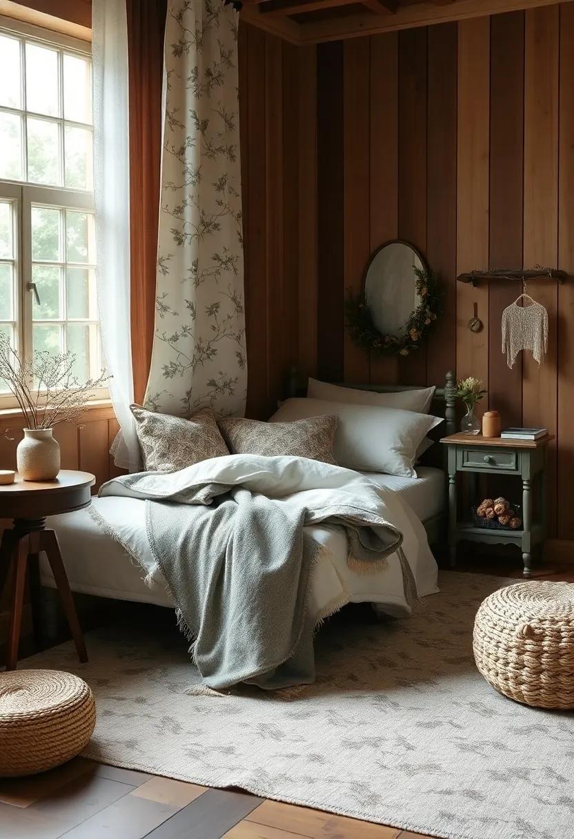 Incorporating⁢ Textiles​ with Nature-Inspired Patterns⁤ for cozy Vibes