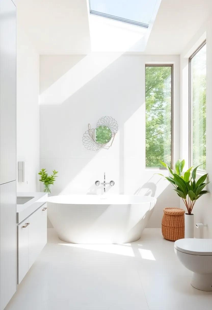 Transform Your Space with Large Windows Inviting Natural Light Into Your guest Bathroom