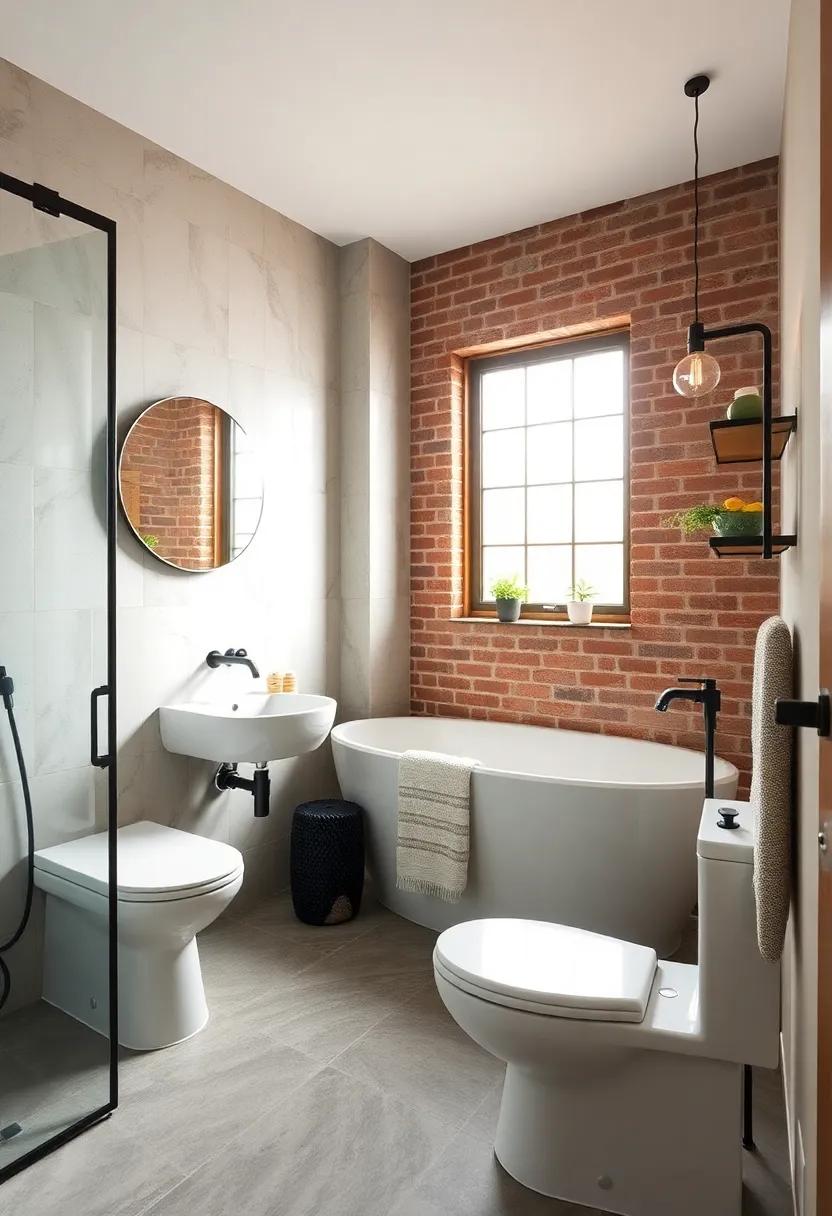 Incorporating Industrial Elements in Small Bathroom Designs