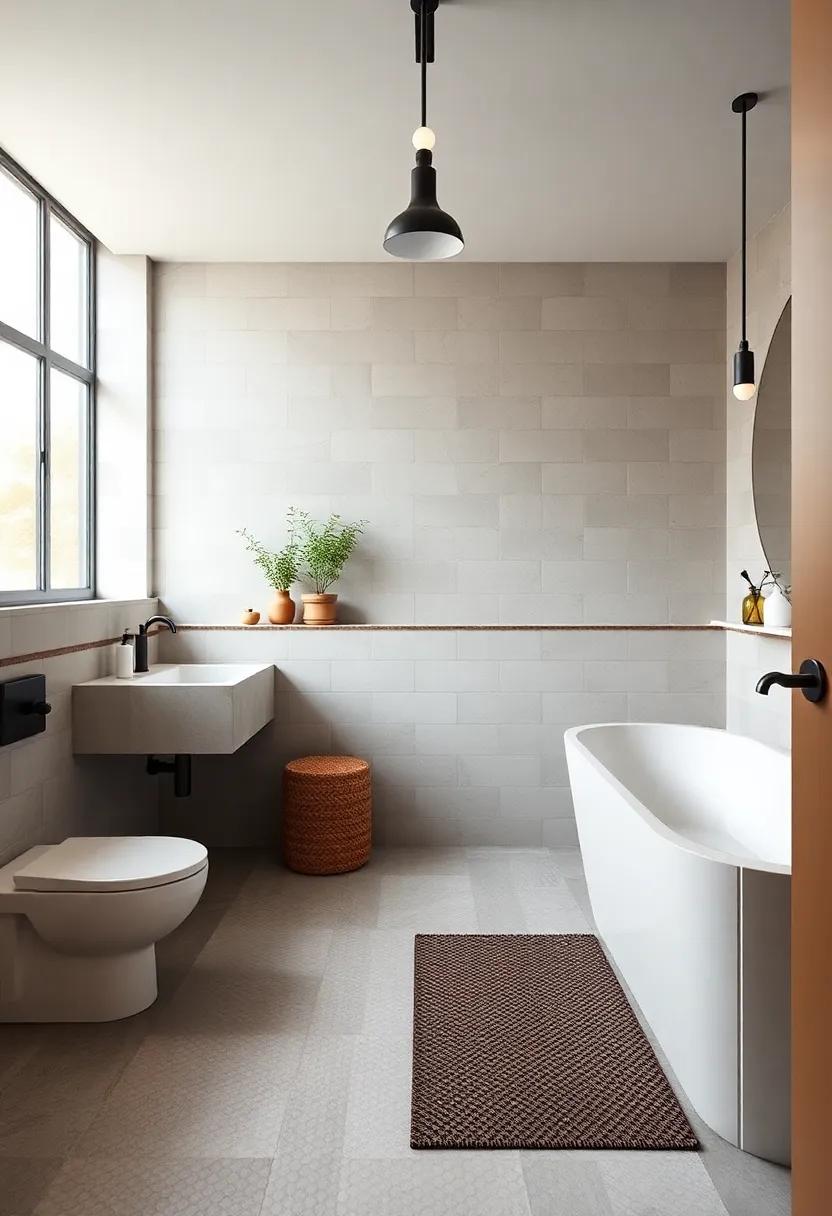 The Magic of Open Spaces: Designing an Airy Industrial Bathroom