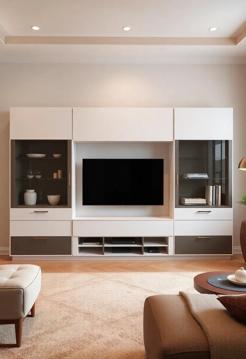 Achieve A Luxurious Look With ⁤Wall Units That​ Elevate ​any living ⁤Room Decor