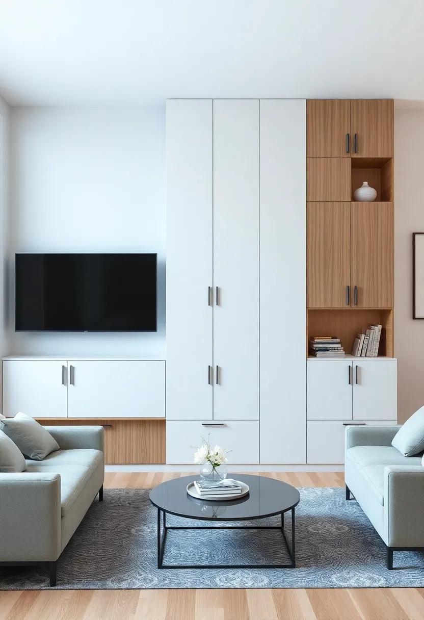 Utilize Vertical Space Effectively With Tall‍ Wall Units That Dazzle