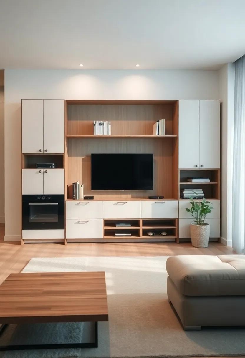 Showcase Your Personality Through Customizable Living Room Wall Units