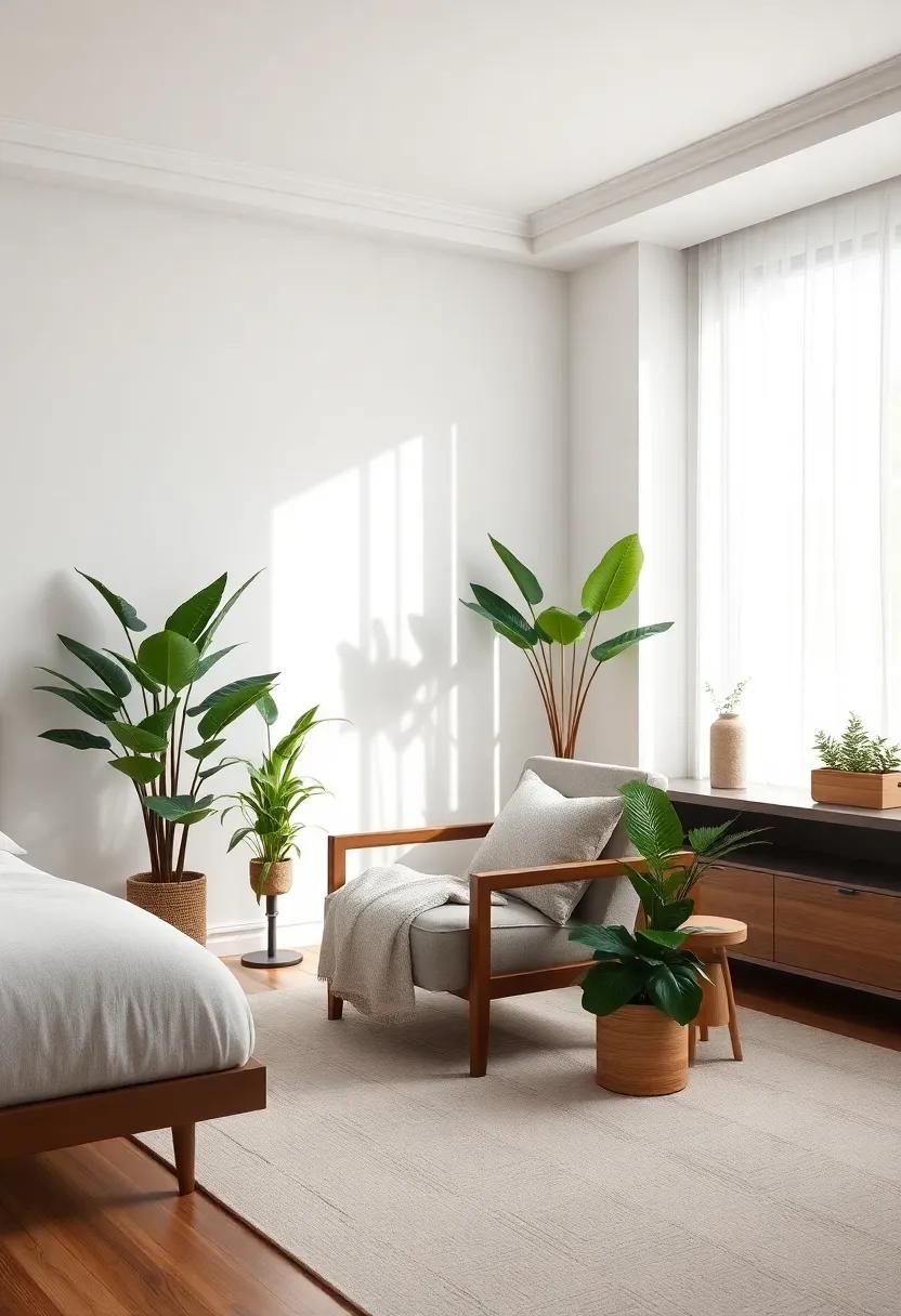 incorporating Greenery: bringing Life with Plants Near Your Lounge Chair