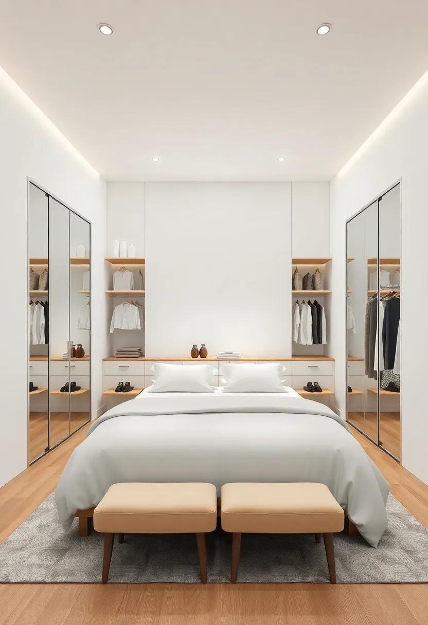 the Role of Mirrors: Enhancing Light and perception ⁤in Your Closet