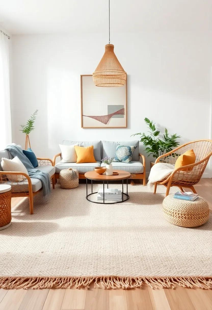 Creating a Cozy ⁣Atmosphere‍ with Layered Rugs and Throws