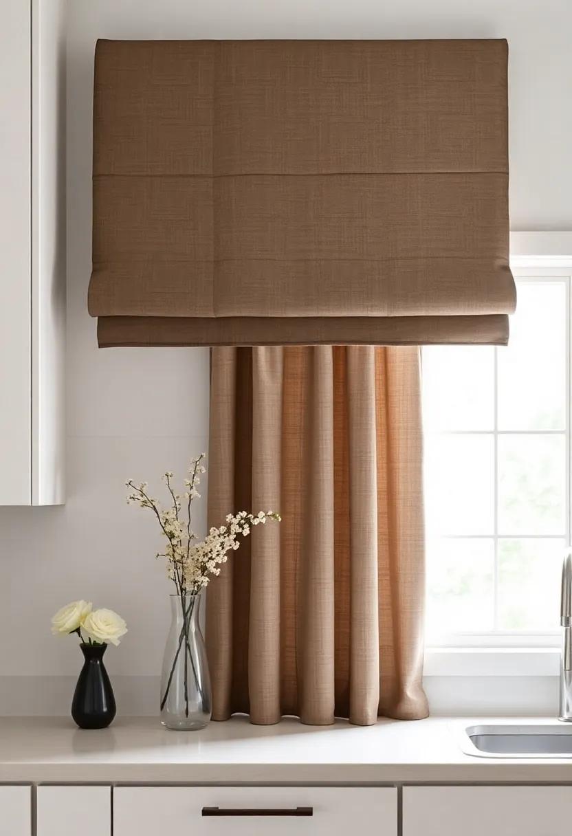 Layered Looks: Combining Valances with Curtains for Depth