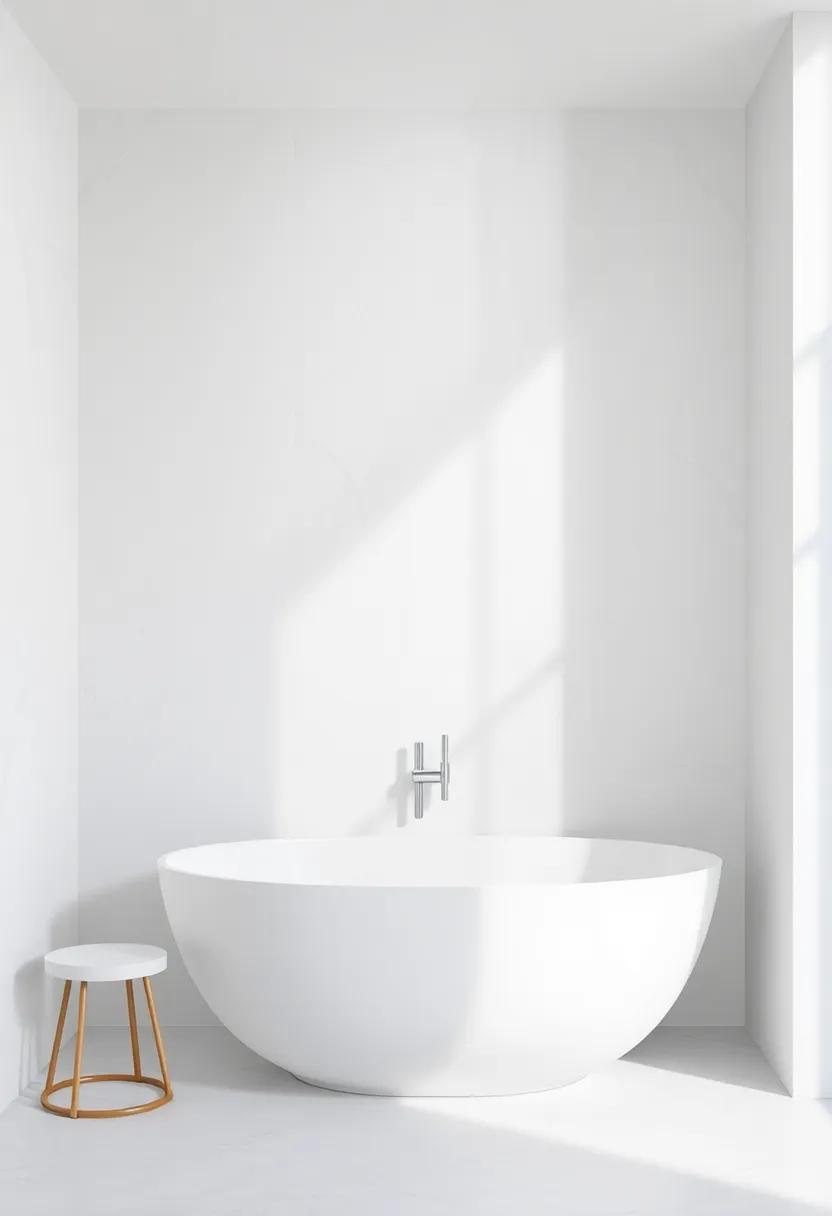 Captivating Shades of white: Embracing the Essence‌ of Neutrality in Bathroom Walls