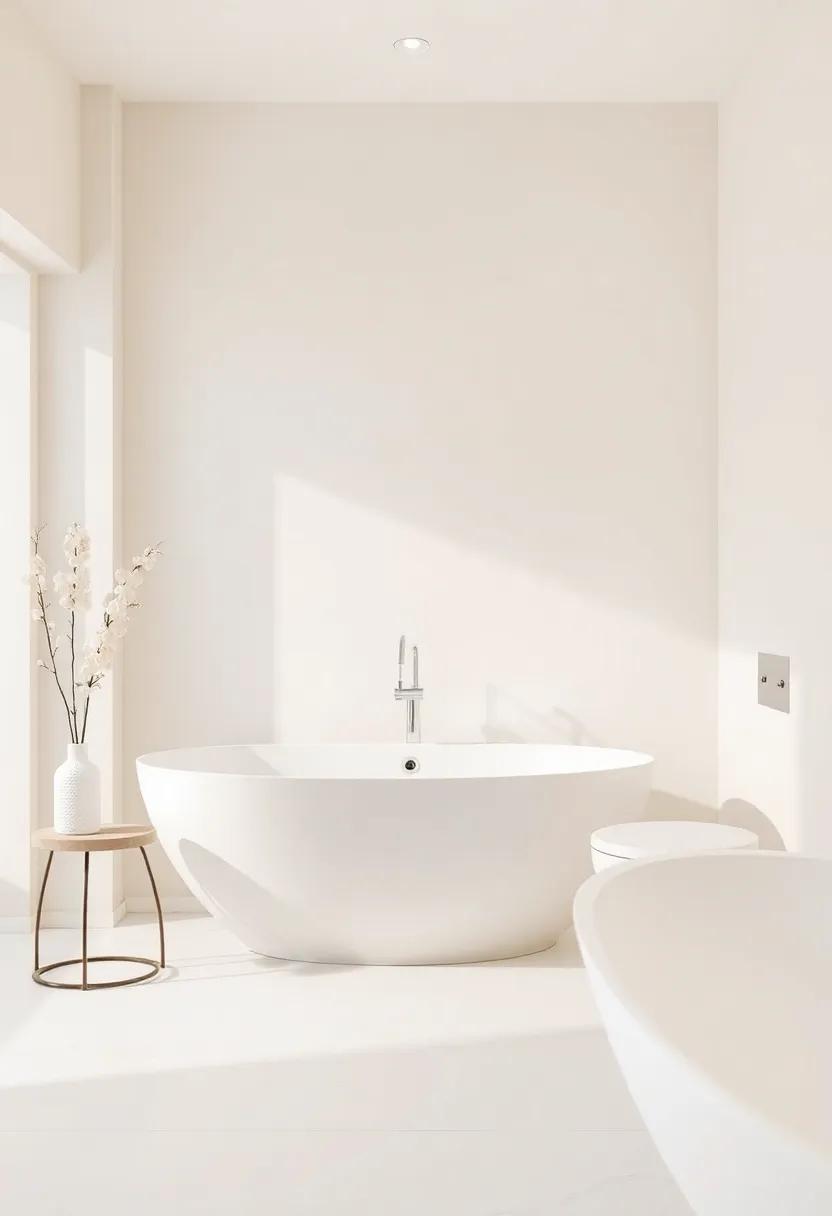 Elegant​ Cream⁤ and Beige:⁢ Timeless Choices for a Luxurious ‌Bathroom Space