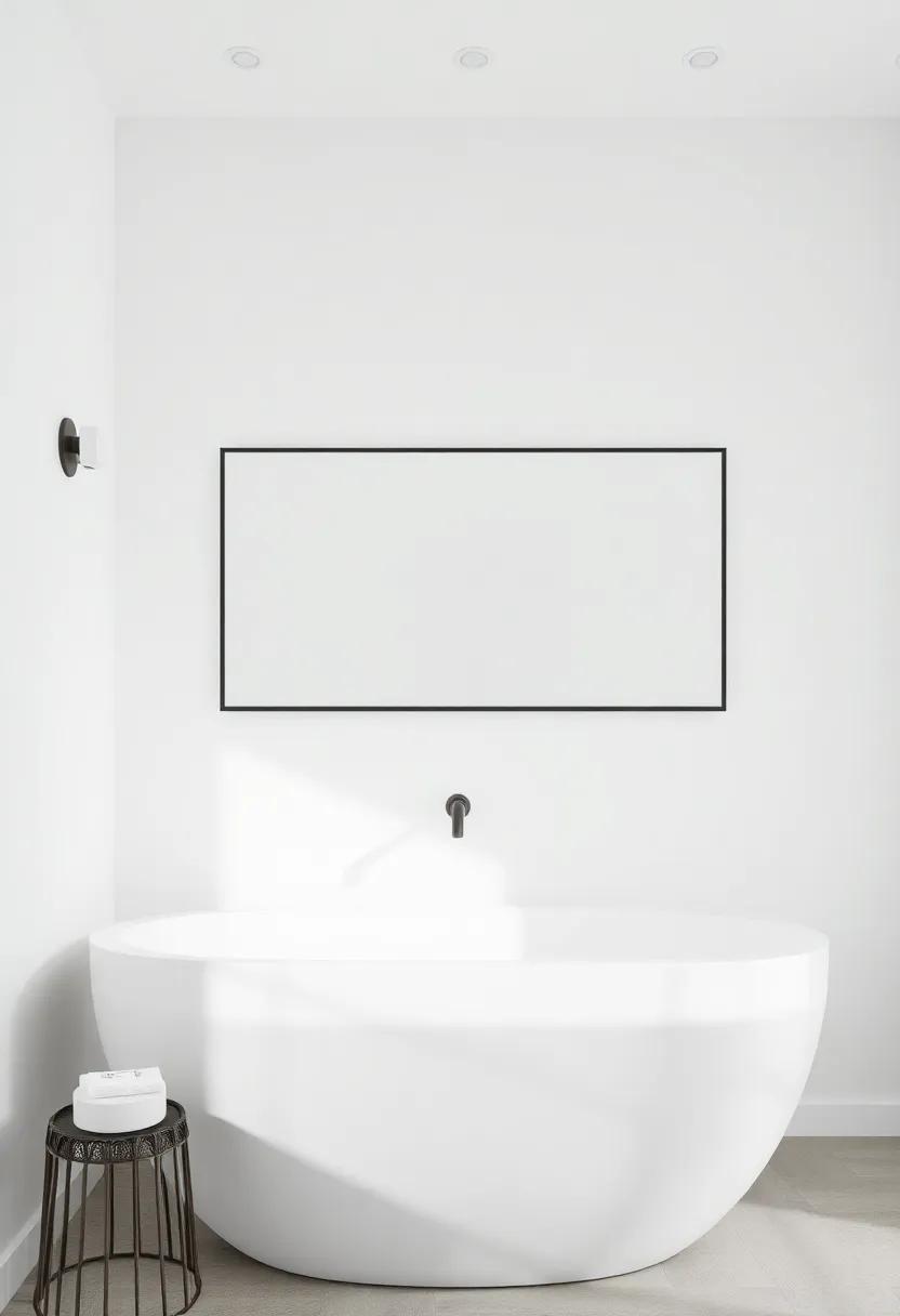 Sophisticated Monochromes: A Stylish ‌Approach to ⁤Timeless Bathroom Decor