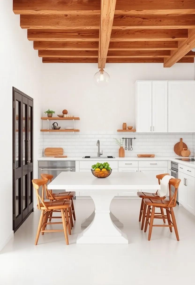 Culinary ​Warmth: Designing Inviting Eating ⁣Areas within White Kitchen Spaces