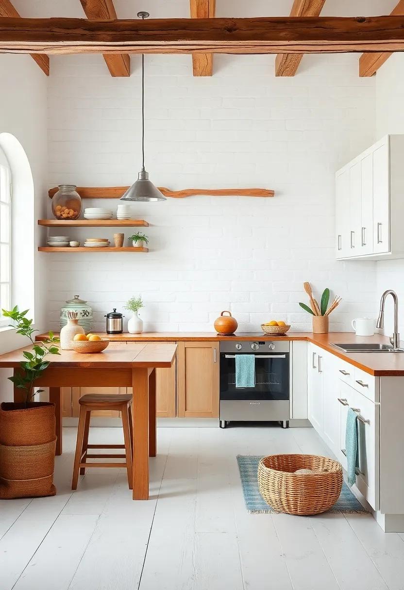 Sustainable Choices:‌ Eco-Friendly ⁢Elements for a Rustic White Kitchen