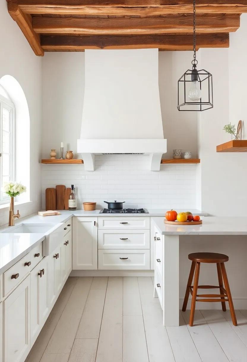 The Whisper of History:⁢ incorporating Antique Elements ‌in Modern White Kitchens