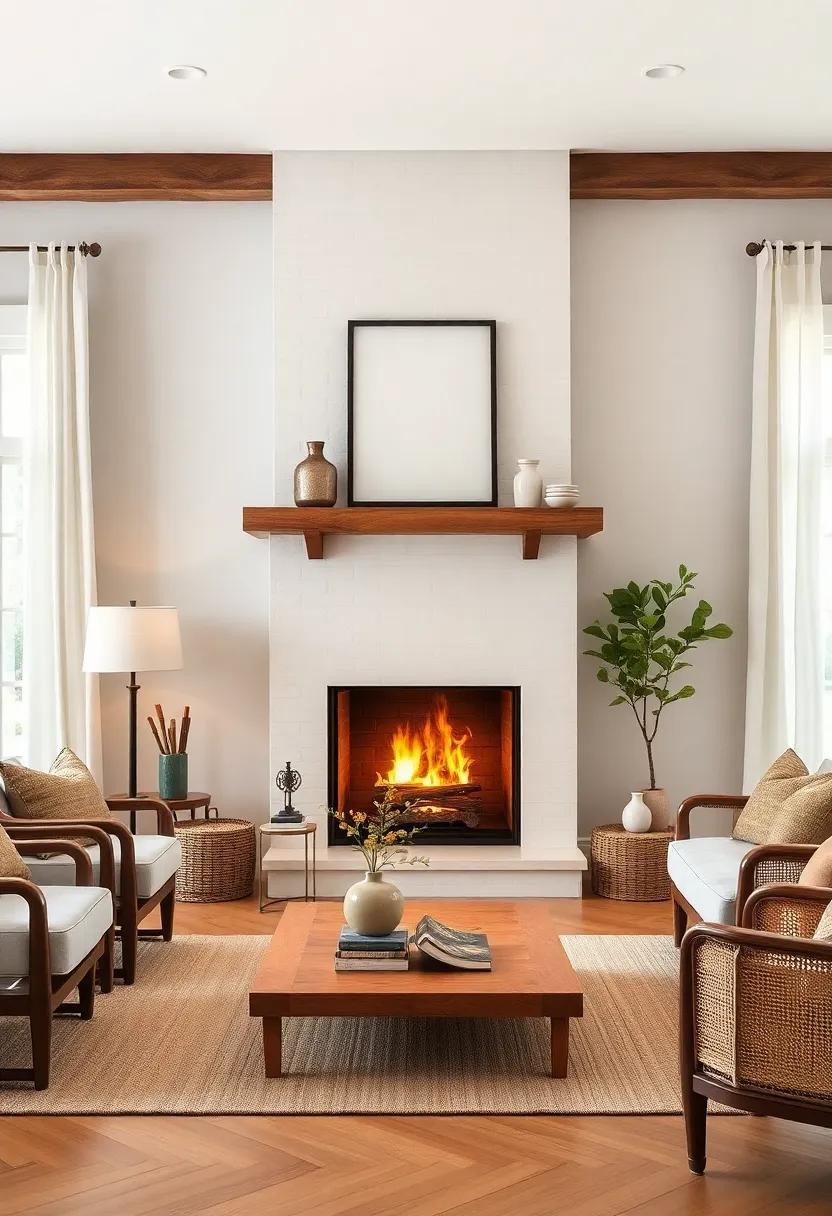 Centerpieces of Warmth: Unique Fireplace ⁣Accessories​ for Lasting Charm