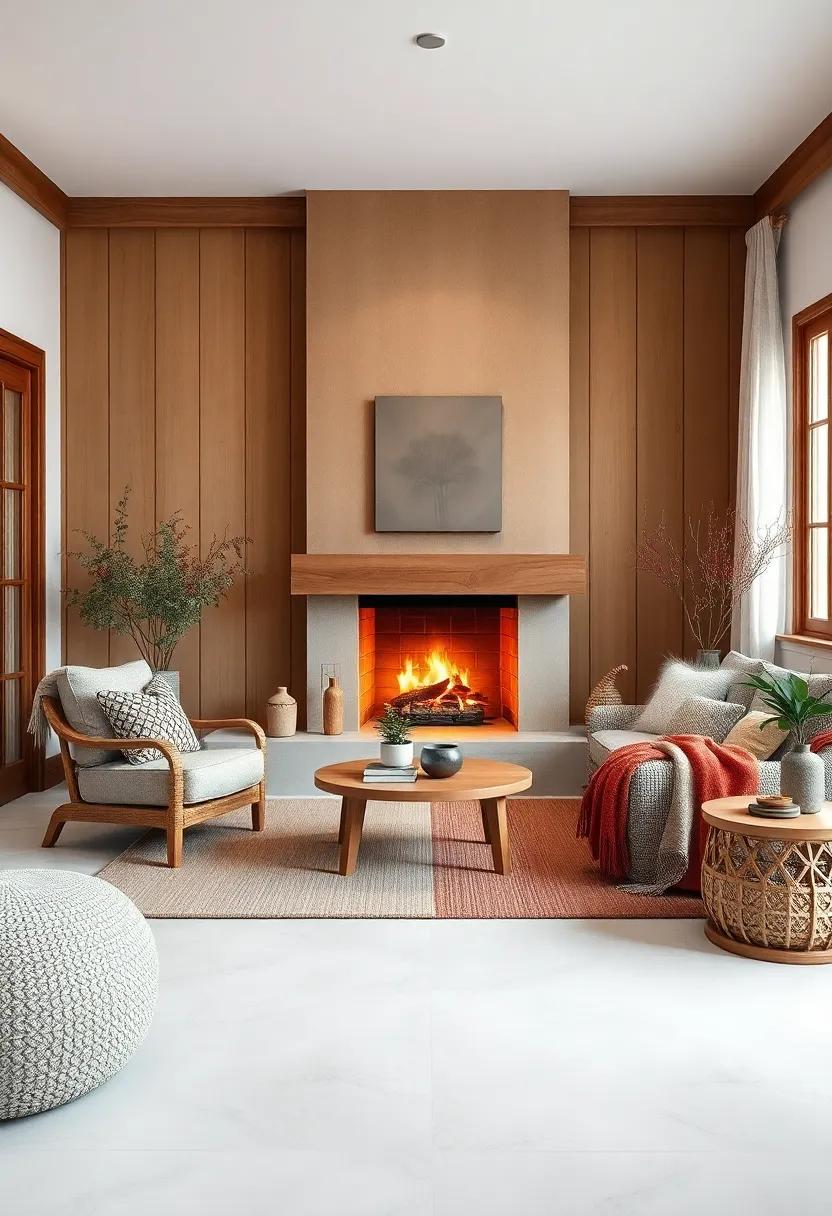 Embracing Warmth with Cozy Textiles ‌in Traditional Living Rooms