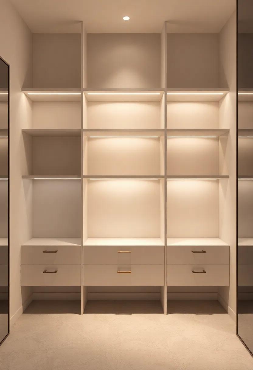 Transformative Lighting Strategies That ‌Highlight‍ Wardrobe Features