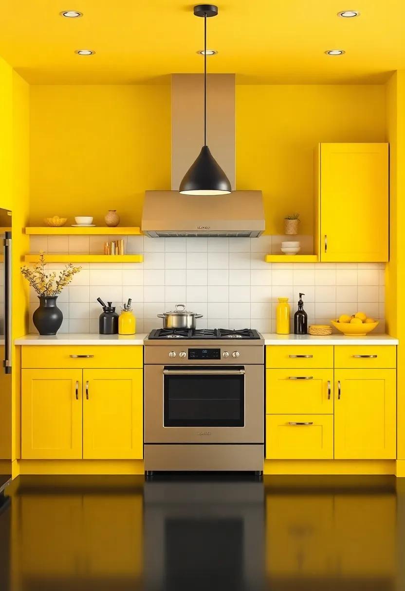 Accessorizing with Purpose: Choosing Décor that⁢ complements ‍yellow and⁤ Black