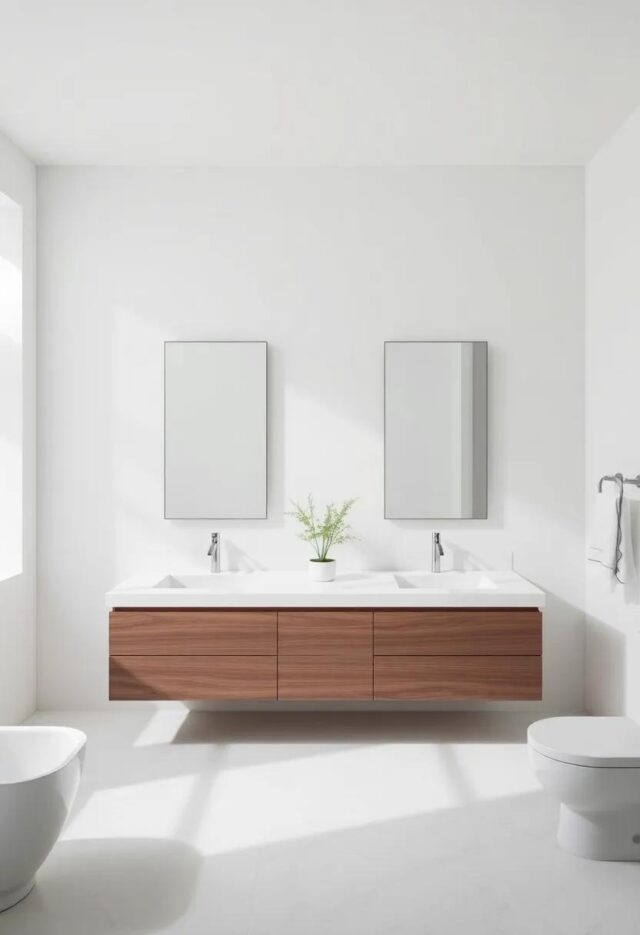 Elevate Your Space: The Allure of Dual Vanities in Ensuite Bathrooms