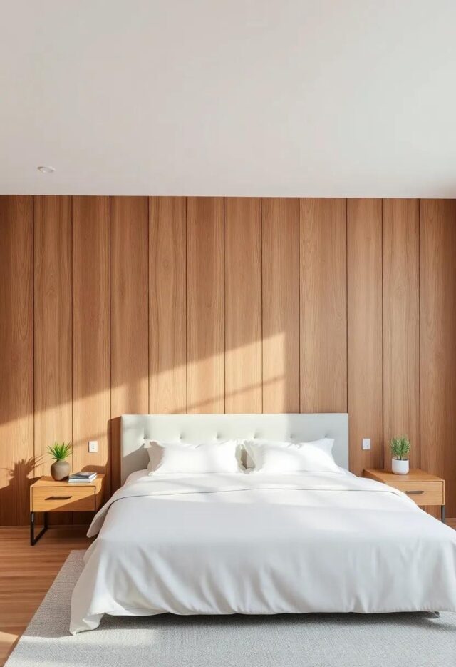 Transform Your Space: Inspiring Wood Paneling Designs for Bedroom Walls