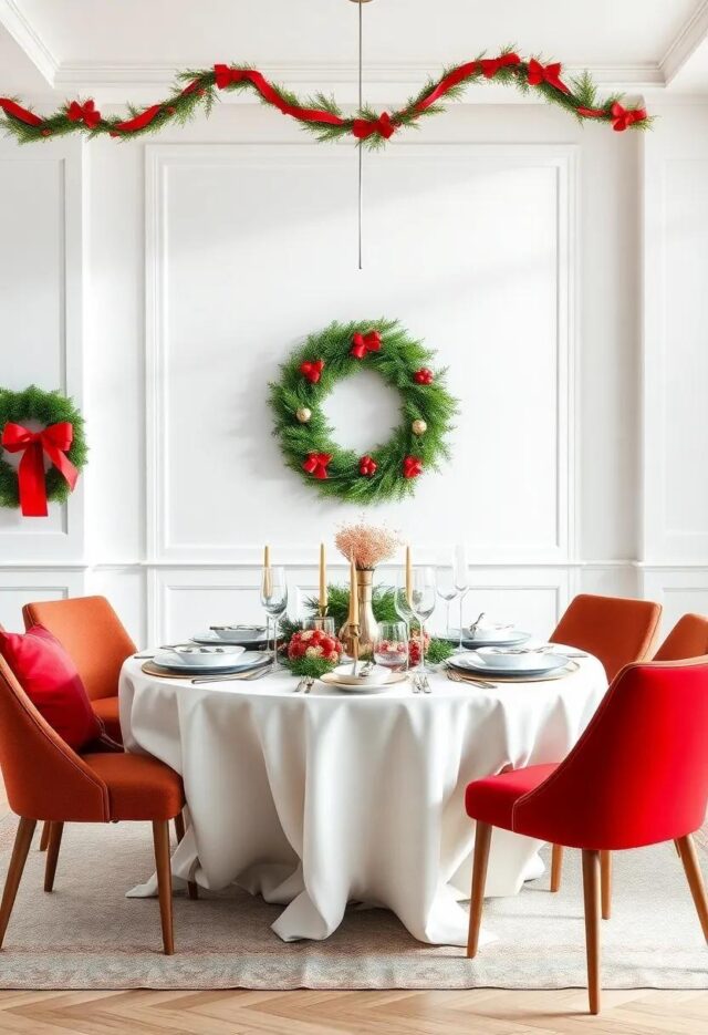 Transform Your Table: Inspiring Christmas Dining Room Decoration Ideas