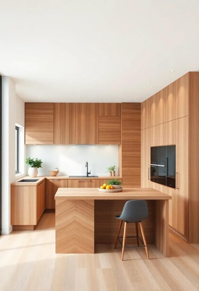 Embracing Modernity: The Timeless Appeal of Wood in Contemporary Kitchen Design