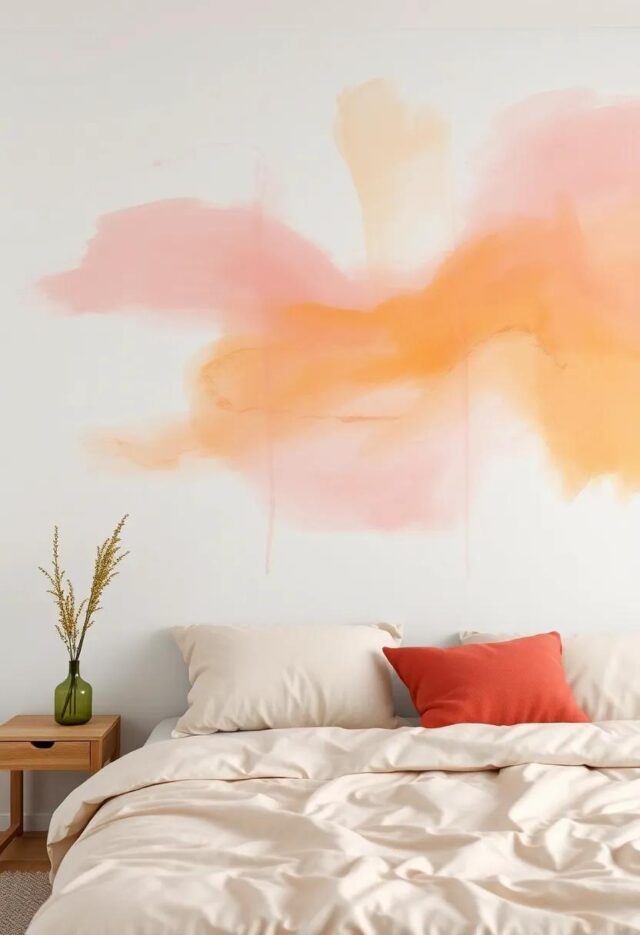 Transform Your Space: The Allure of Hand-Painted Wall Art for Bedroom Decor