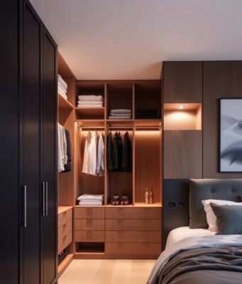 Maximize Space: The Innovative Bedroom Wardrobe with Integrated Storage Solutions Maximize Space: The Innovative Bedroom Wardrobe with Integrated Storage Solutions