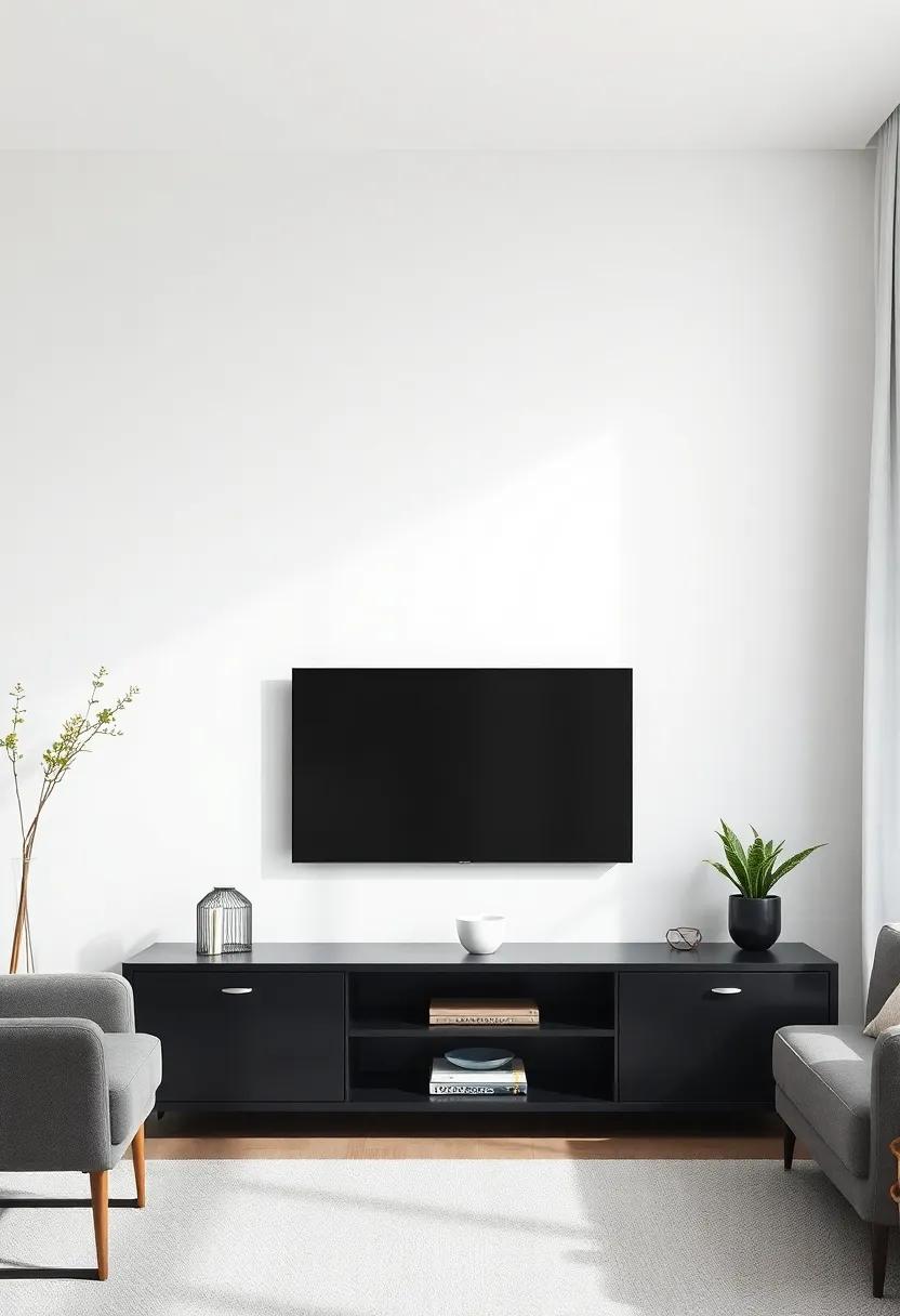 Versatile Styles: How Black TV Units Fit ​into Both Traditional and Modern Decors