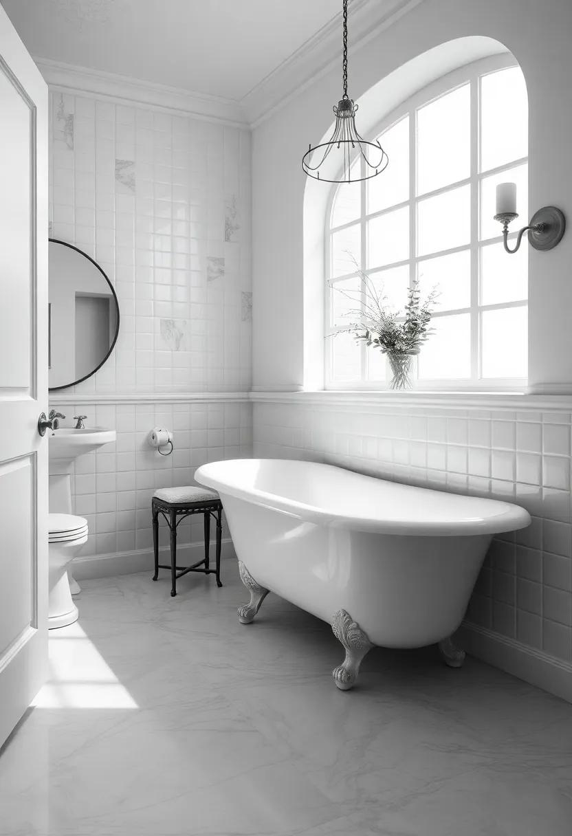 Elegant Bathtubs: The Charm⁣ of Clawfoot and ‍Freestanding⁤ Designs