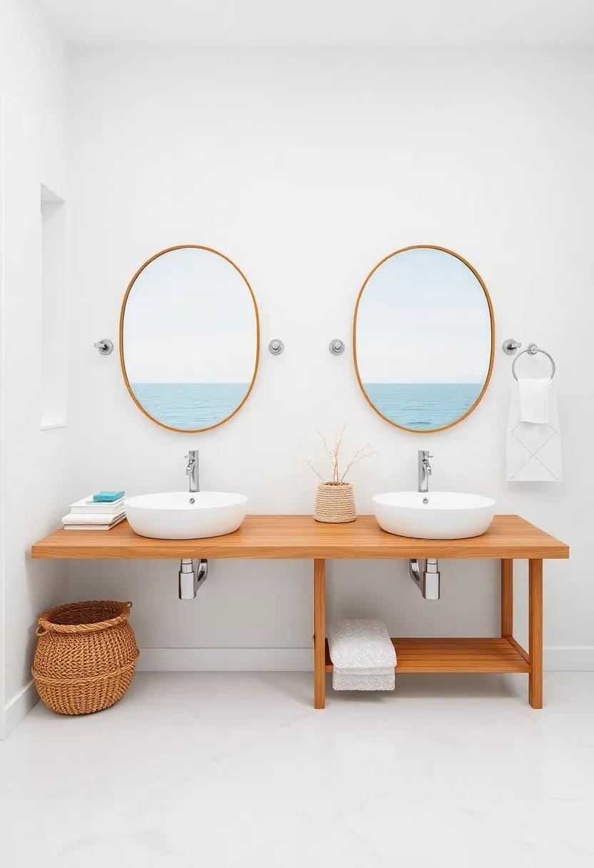 Beach-Inspired Mirrors‌ That Reflect Tranquility