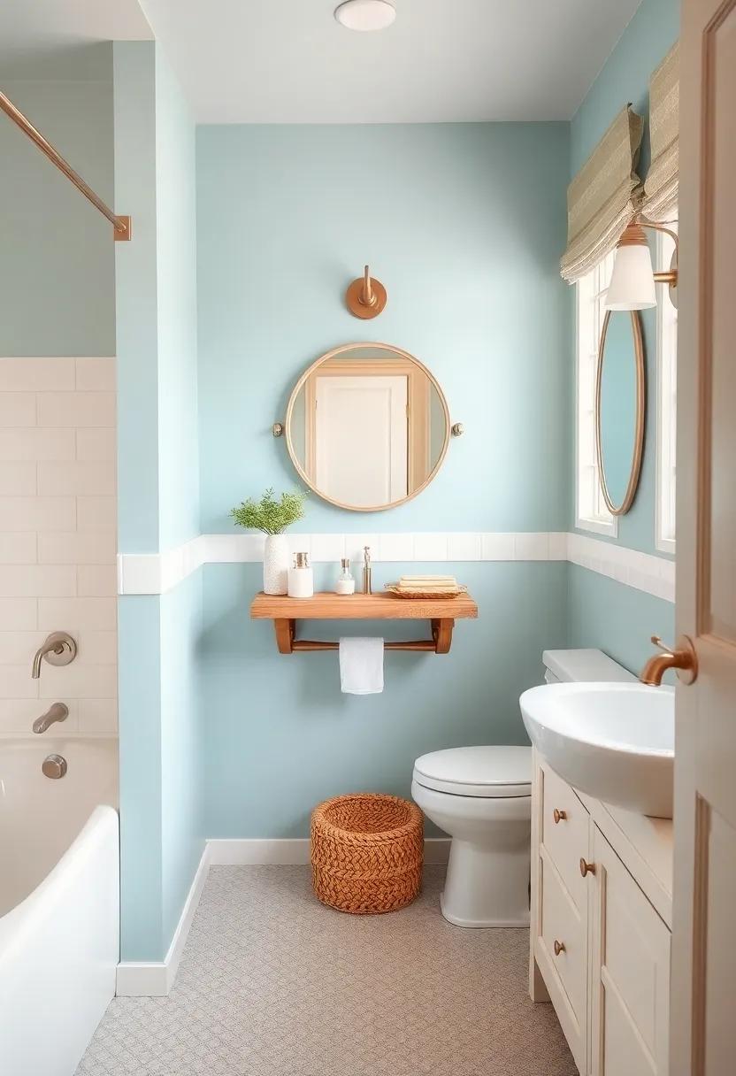 Explore the Charm of‍ vintage​ Coastal Decor for a ⁣unique Bathroom Experience