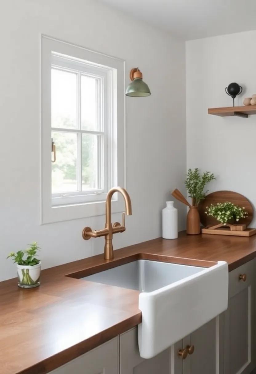 Charming Farmhouse Sinks: A Centerpiece ⁣for Rustic Kitchen Aesthetics