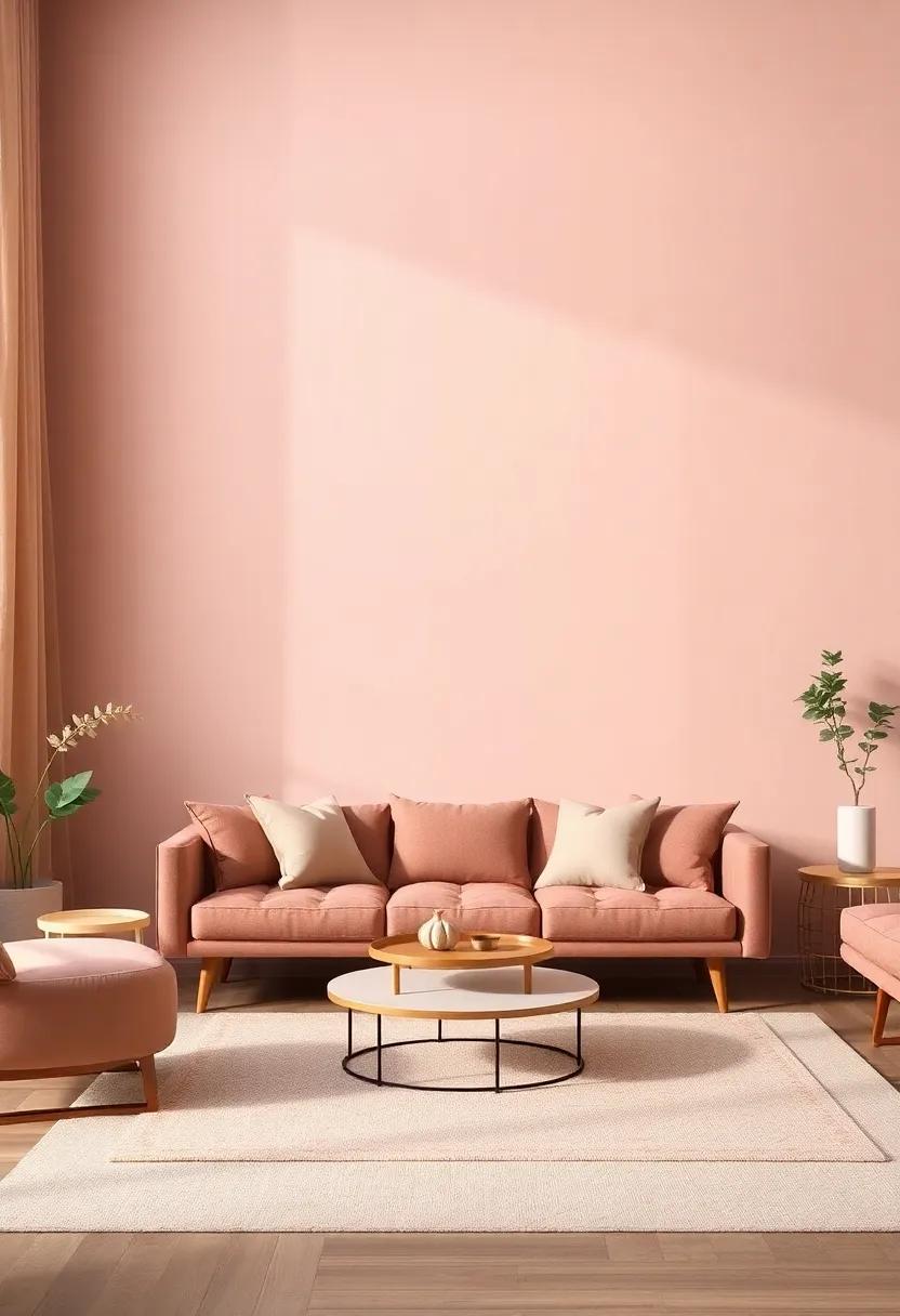 Whispers ⁣of Dusty Rose: adding Subtle Warmth⁤ to‌ Earth-Toned​ Spaces