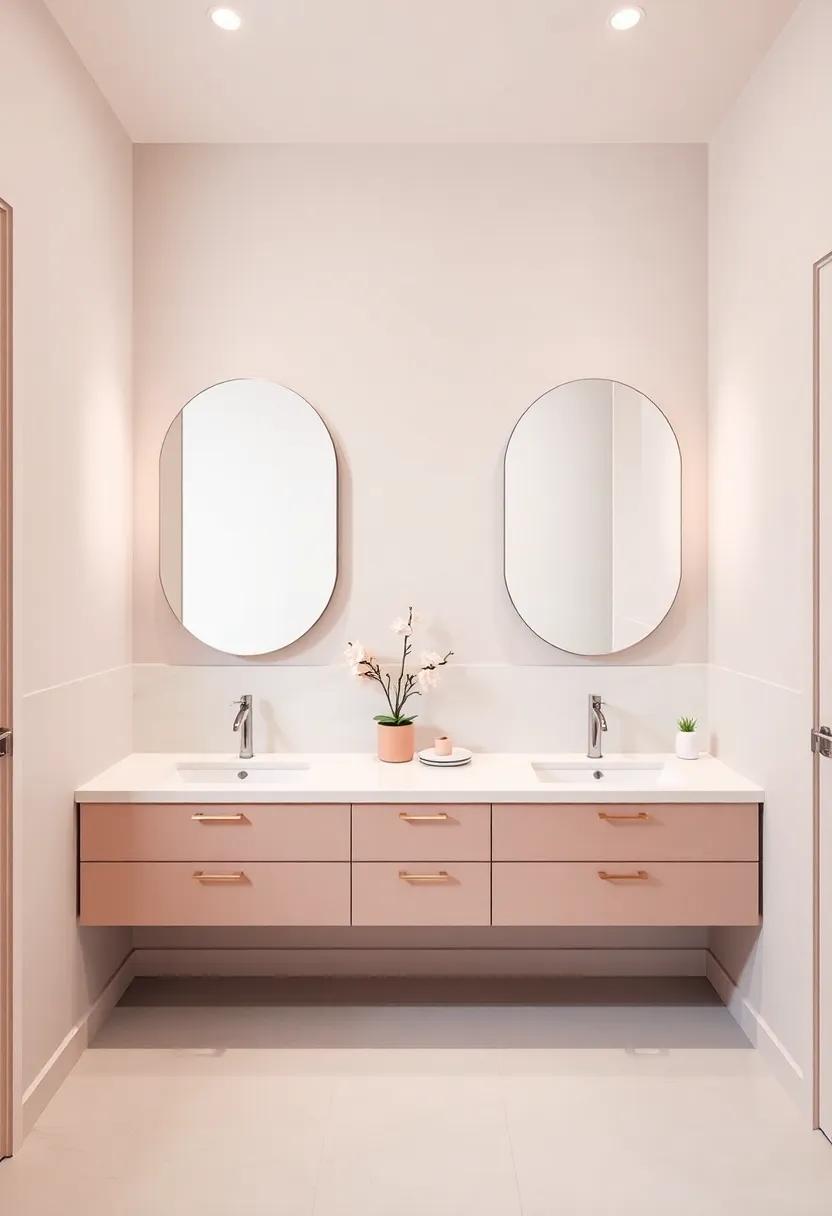 Color ⁢Palettes That Inspire: Selecting Perfect Hues for Dual Vanities