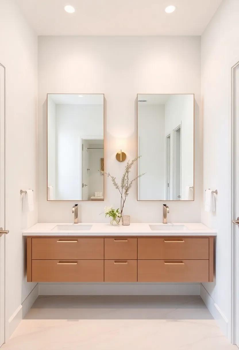 Mirror,Mirror: Reflecting Style with⁢ Customized Dual ‍Vanity Mirrors