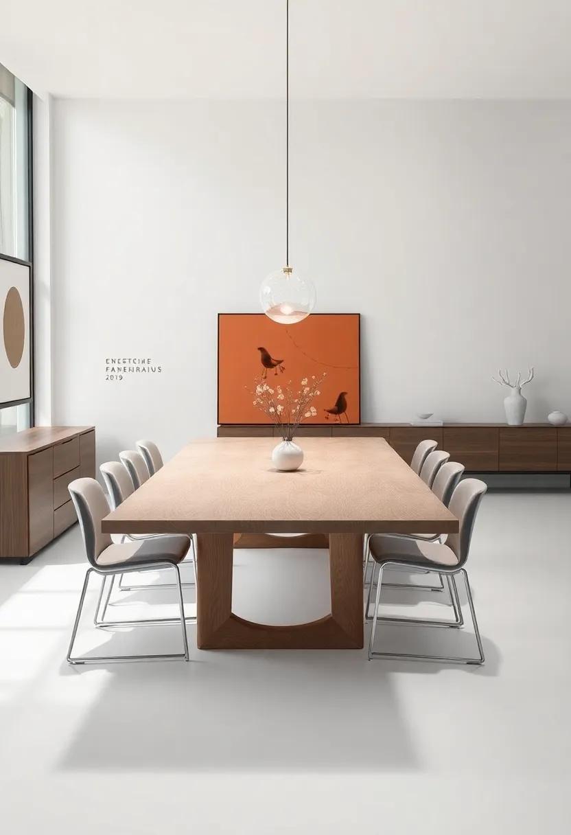 Innovative⁣ Materials‍ Transforming ‍Extendable Dining⁣ Table Designs for Style