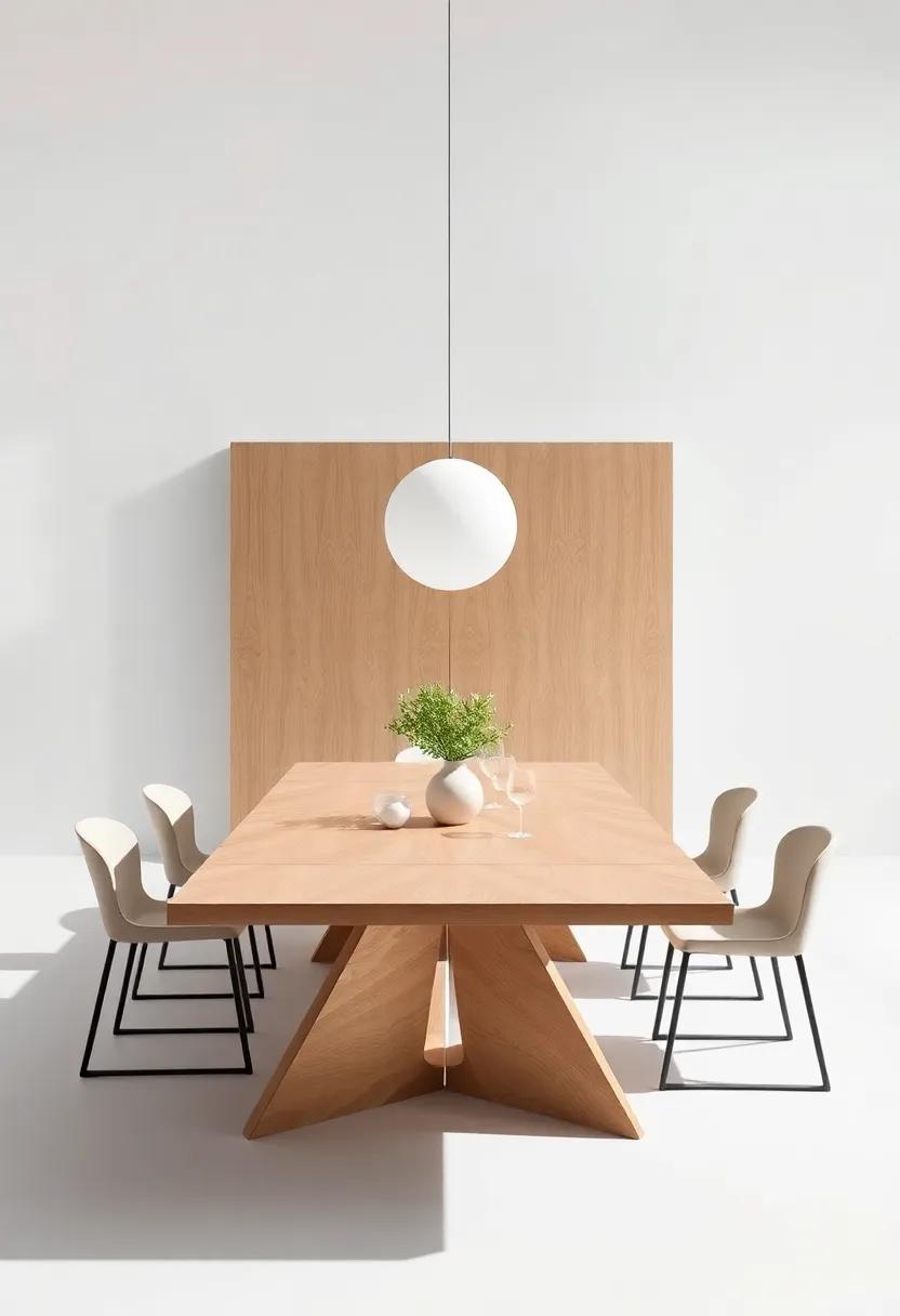 Unique Shapes and Configurations ‍elevating Dining Table versatility